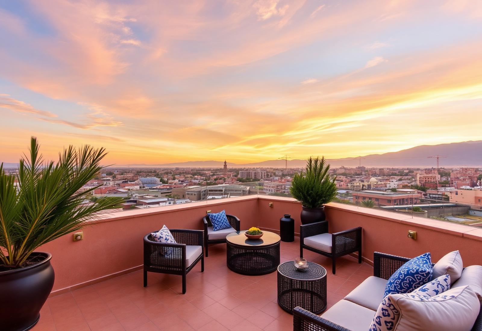 Penthouse Gueliz Atelier, Gueliz